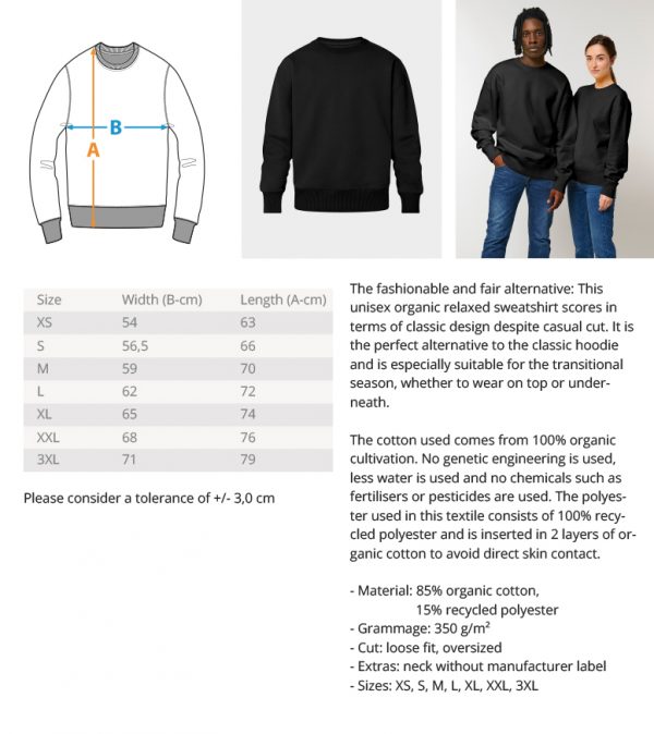 Organic Sweater with Embroidery | Multi-Colour - Image 6