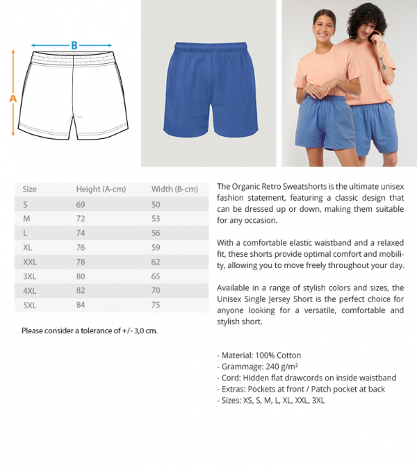Organic Cotton Shorts with Embroidery - Image 5