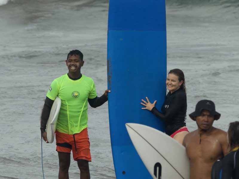 Surf coach Lalu