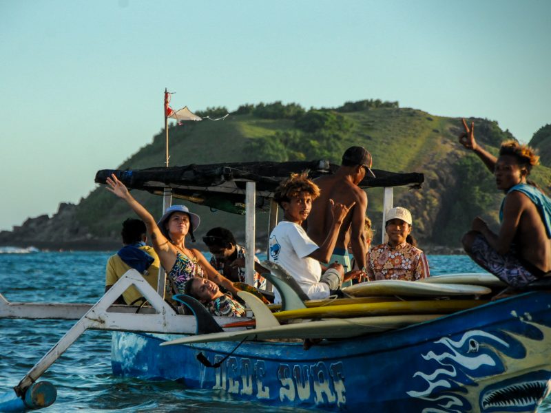 Rizzy Surf instructor Lombok