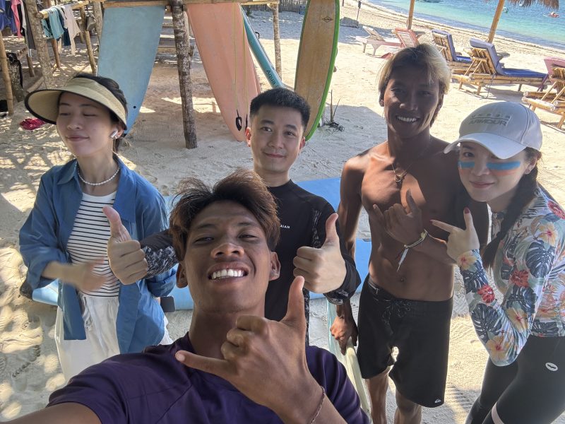 Wawan surf lessons in Lombok