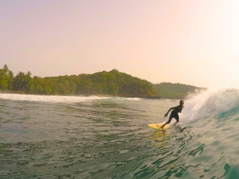 Surf Lesson in São Tomé
