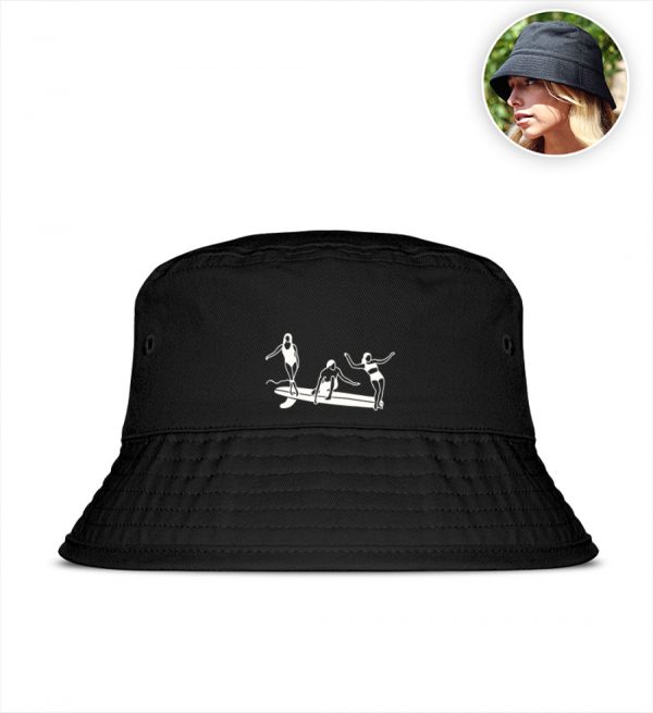 Organic Bucket Hat - Organic Bucket Hat with Embroidery-16