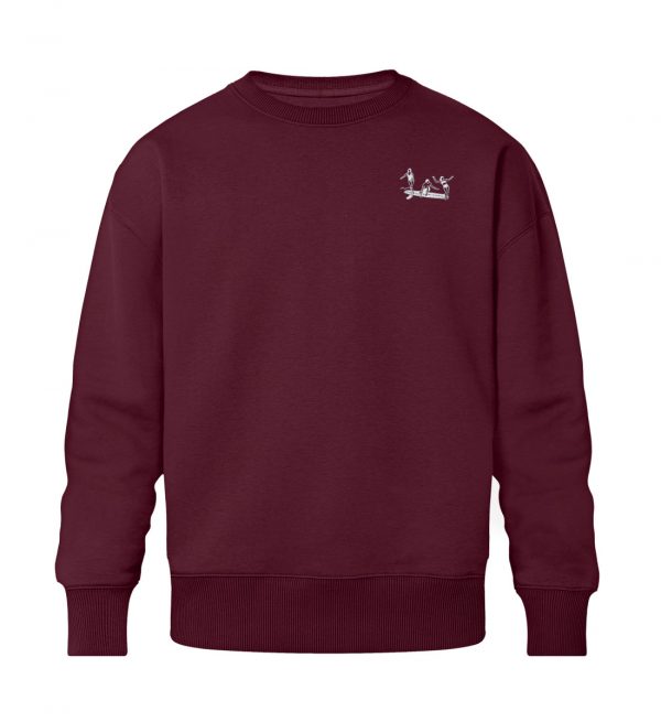 Sweater Embroidery - Organic Relaxed Sweatshirt ST/ST with Embroidery-839
