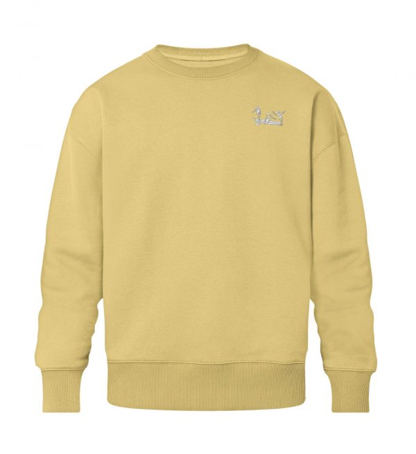 Sweater Embroidery - Organic Relaxed Sweatshirt ST/ST with Embroidery-7124