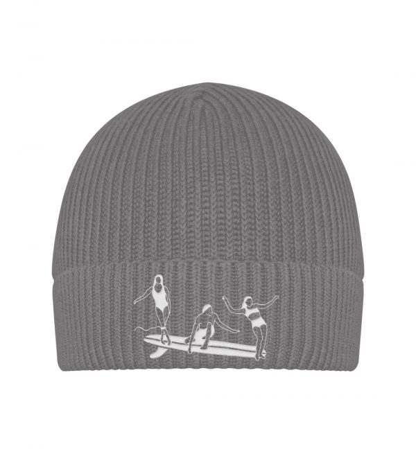 Beanie - Fisherman Beanie ST/ST with Embroidery-7083