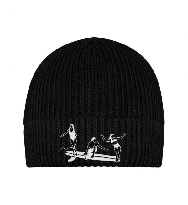 Beanie - Fisherman Beanie ST/ST with Embroidery-16
