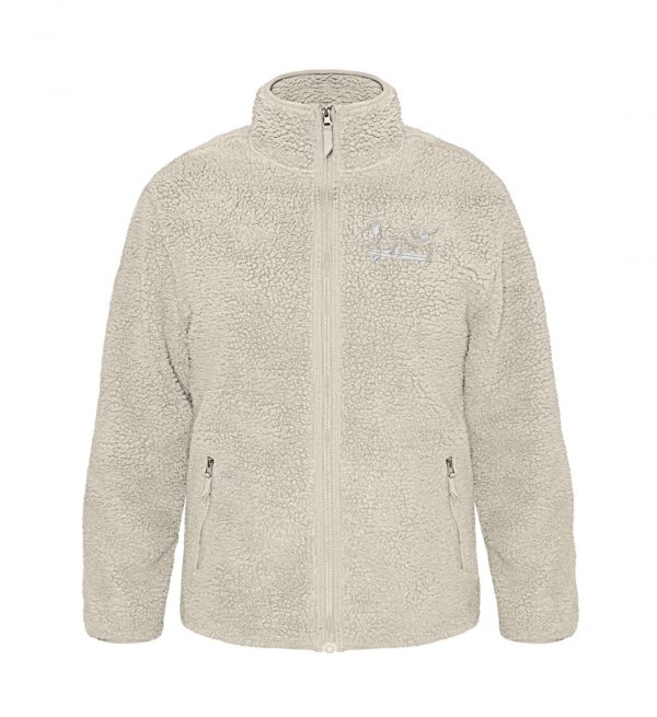 Fleece Jacket with Embroidery - Outsider Sherpa Jacket ST/ST with Embroidery-1131