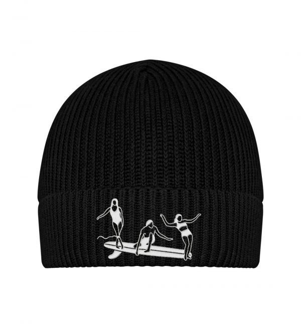 Fisherman Beanie with Embroidery - Fisherman Beanie ST/ST with Embroidery-16