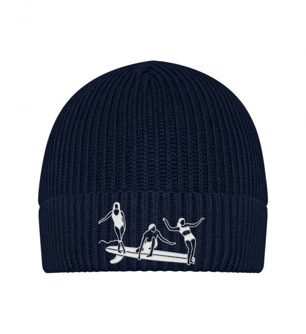 Fisherman Beanie with Embroidery - Fisherman Beanie ST/ST with Embroidery-6959