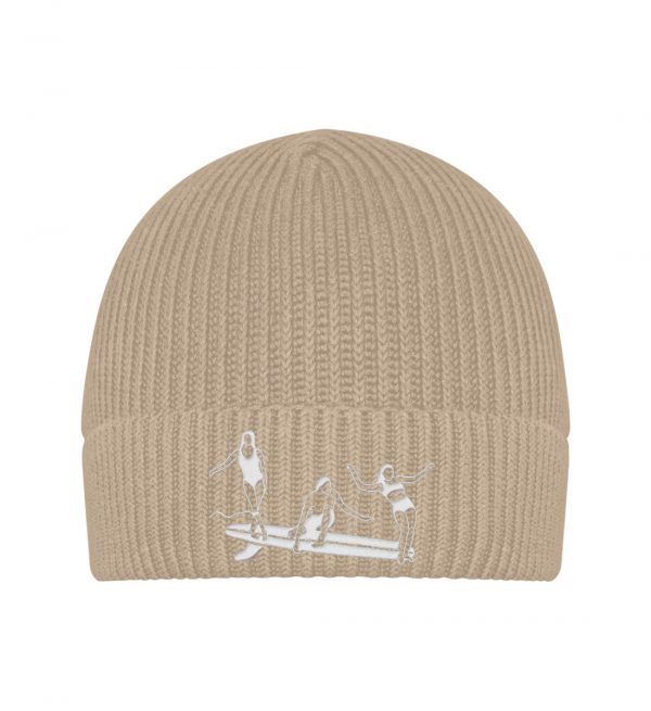 Fisherman Beanie with Embroidery - Fisherman Beanie ST/ST with Embroidery-6886