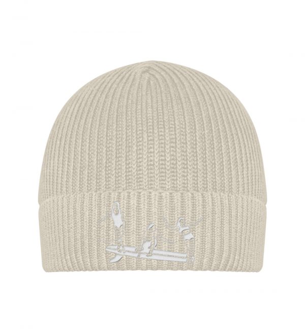 Fisherman Beanie with Embroidery - Fisherman Beanie ST/ST with Embroidery-1131